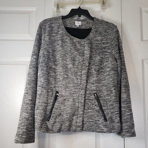 Dress Barn black and white blazer